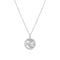 Silver Shiny Sun Star Necklace